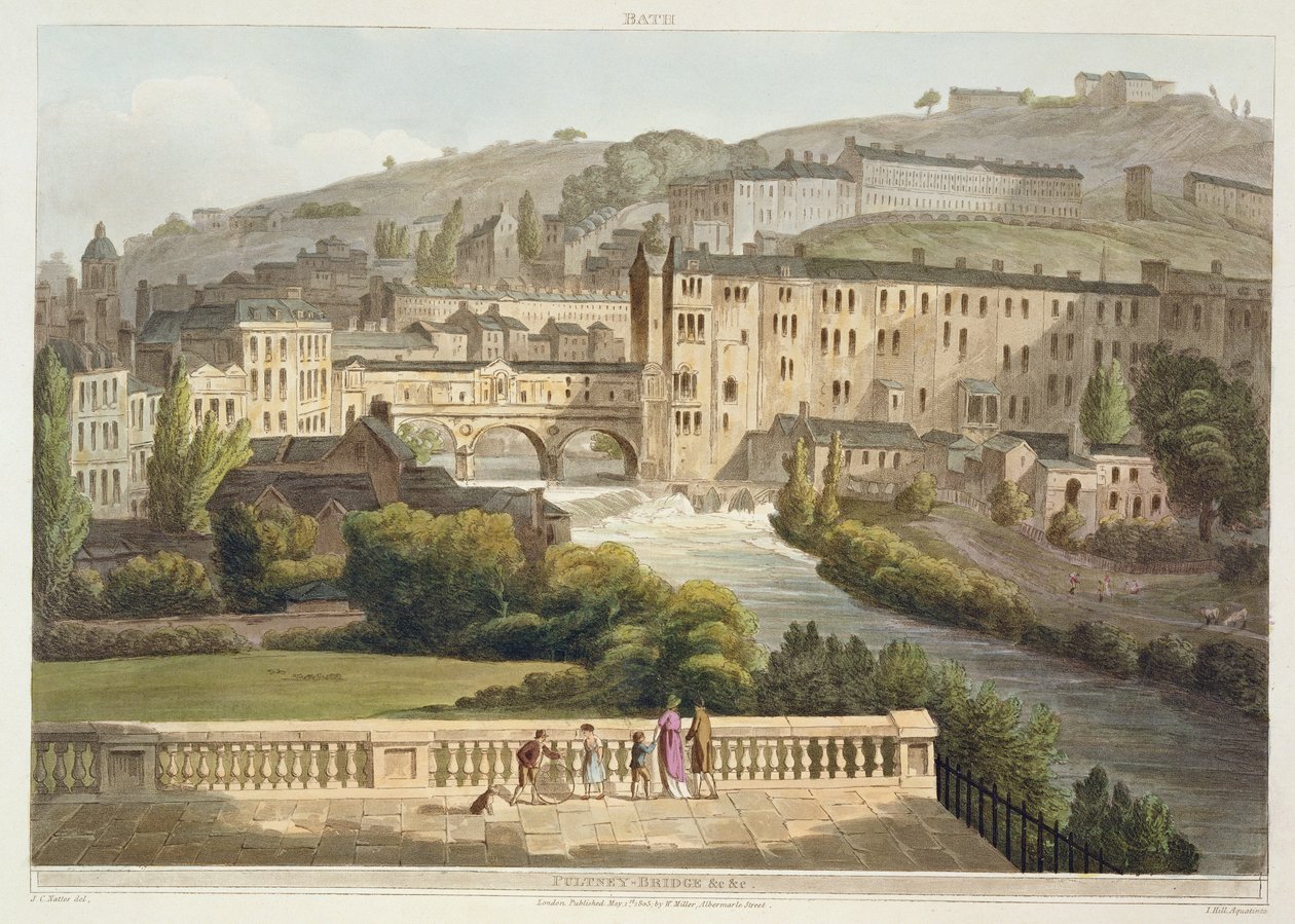 Pulteney Bridge, fra 