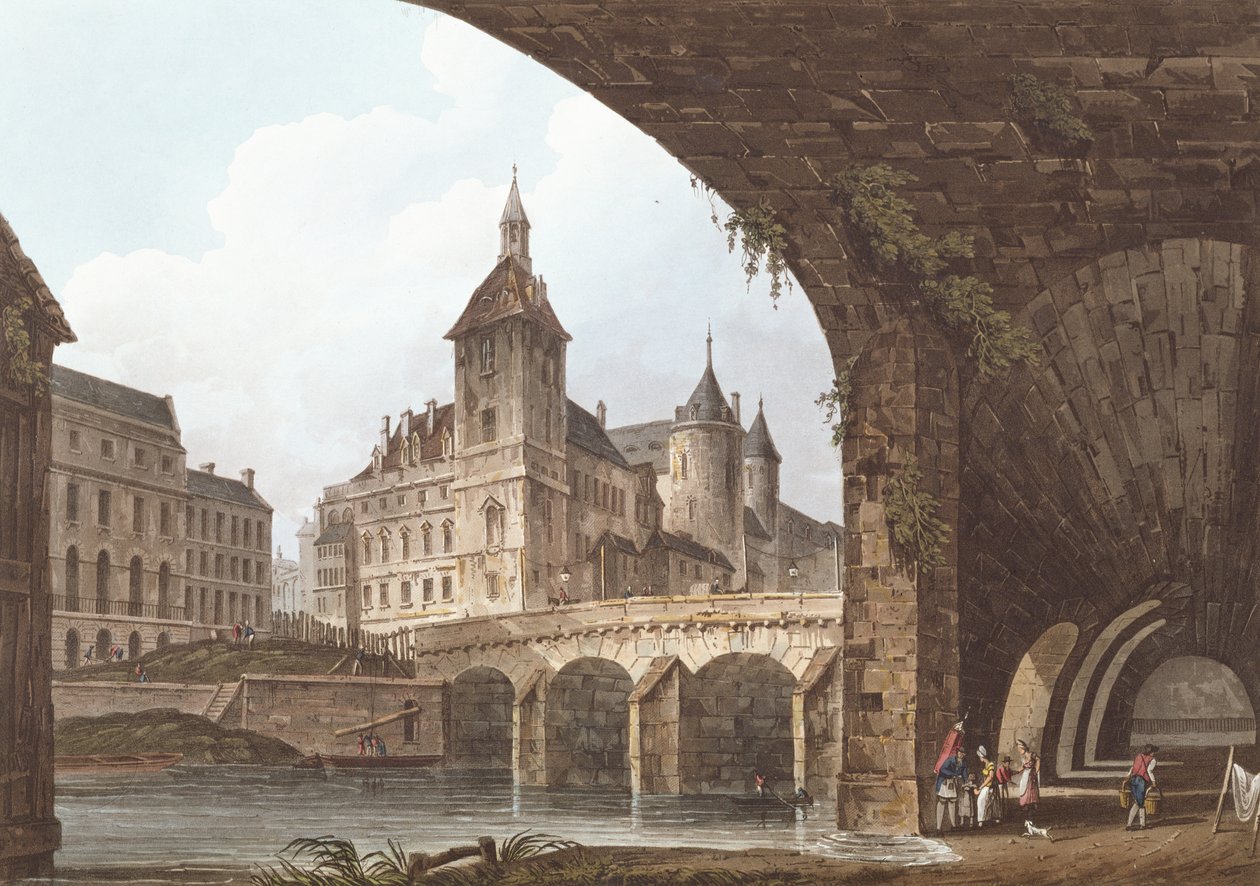 Utsikt over Pont-au-Change, Tour de l