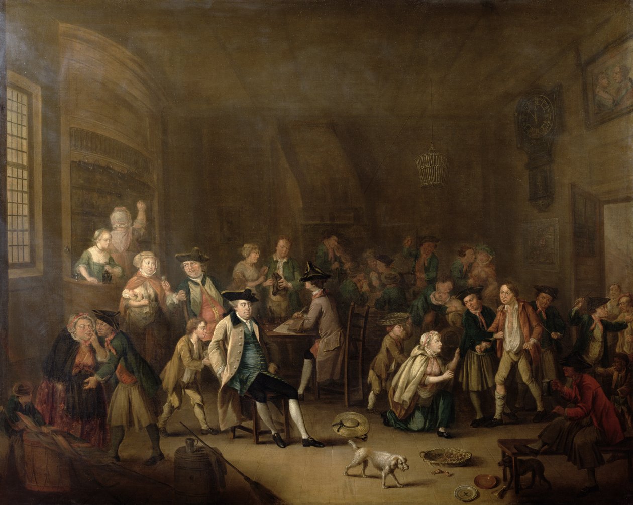 Pressegjengen, ca. 1760-tallet av John Collet