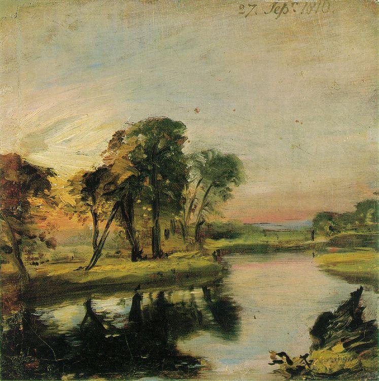 Utsikt over Stour av John Constable
