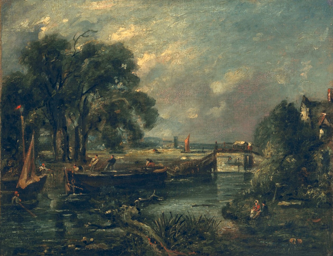Lektere på Stouren av John Constable