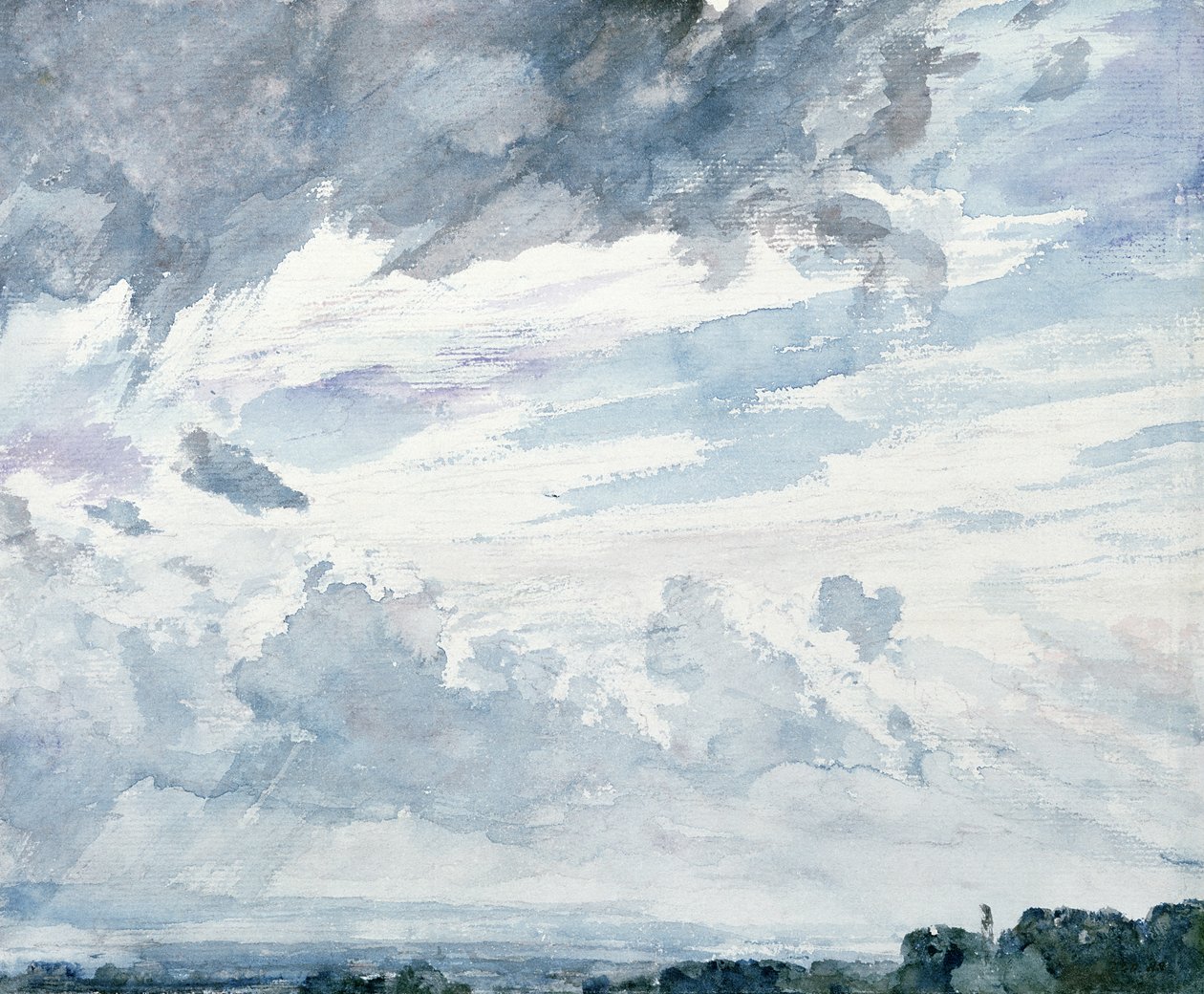Skystudie av John Constable