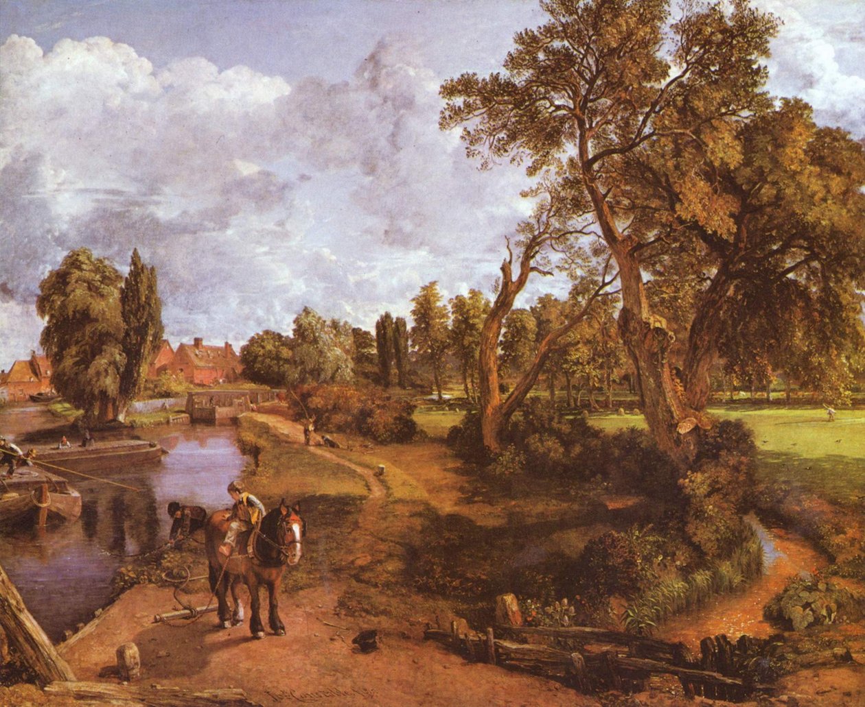 Admiralens hjem i Hampstead av John Constable