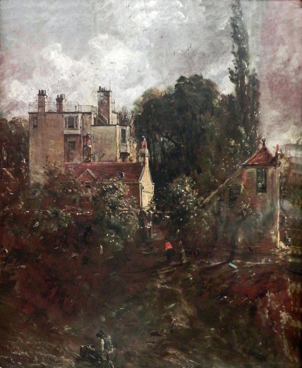 Admiralens hjem i Hampstead av John Constable