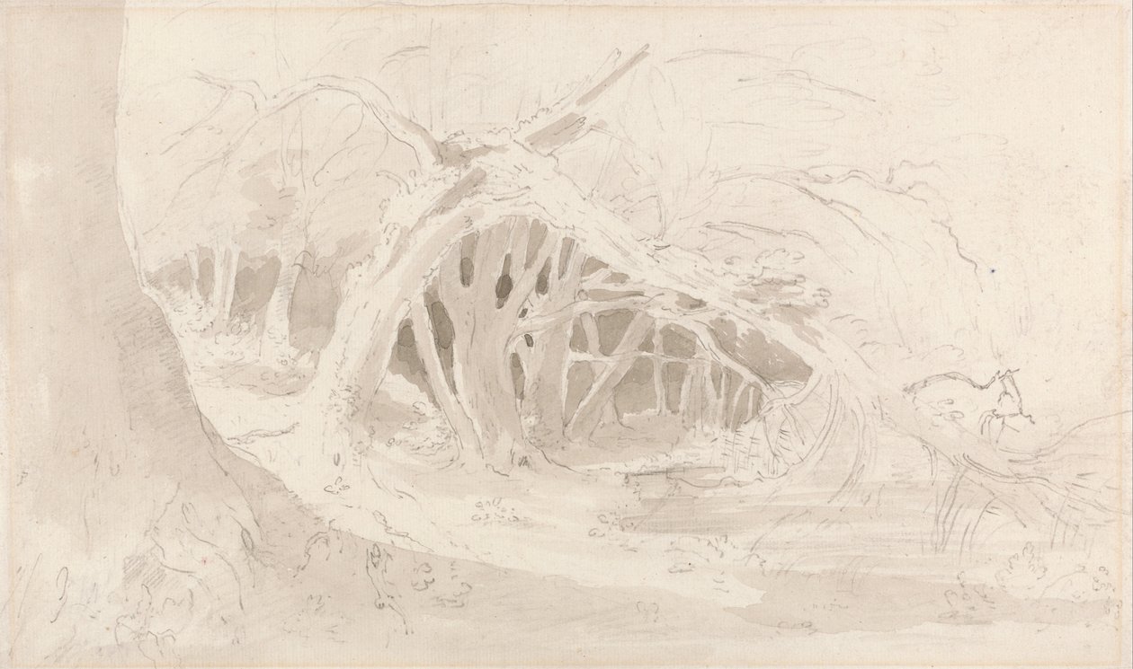 Helmingham- The Silent Pool av John Constable