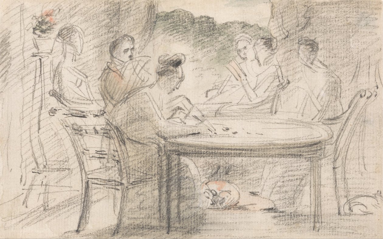 Mr. Hobson fra Markfield and Family av John Constable