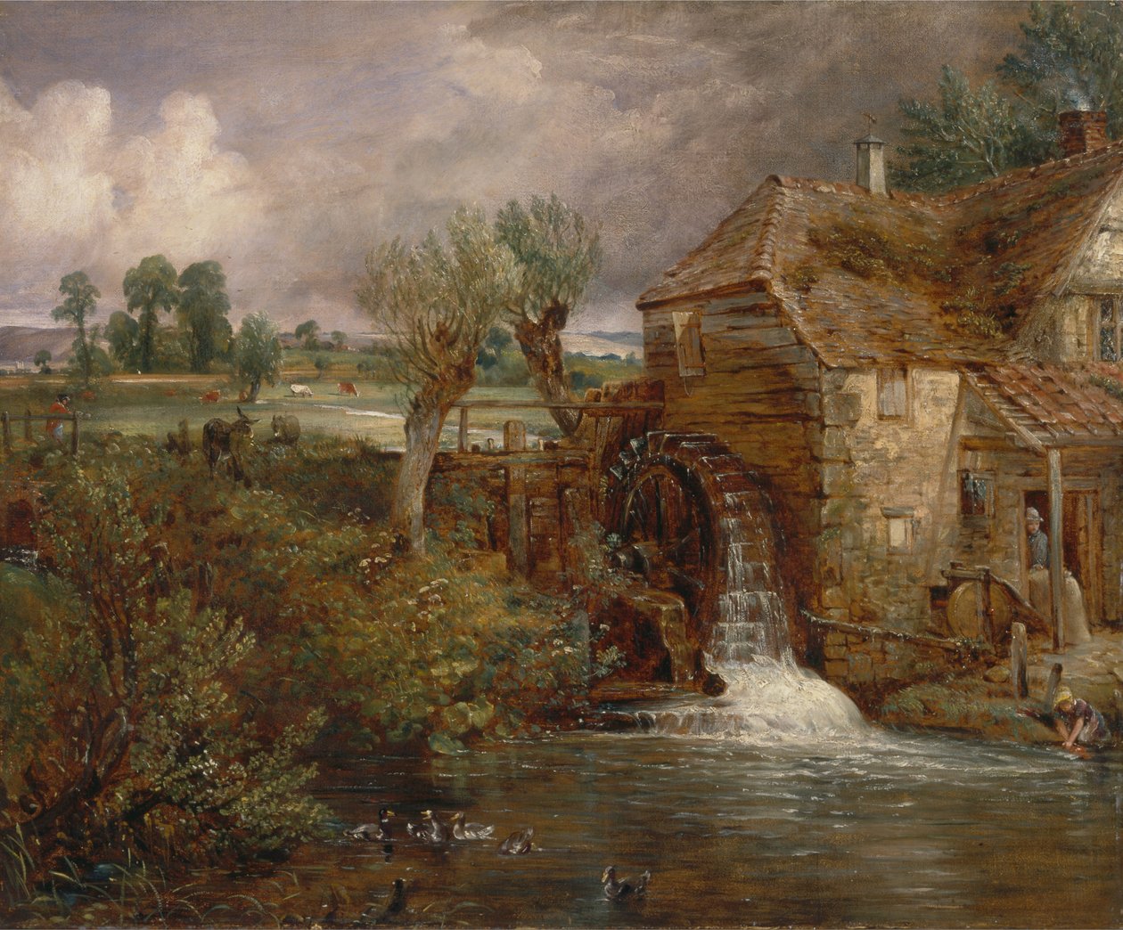 Parham Mill, Gillingham av John Constable