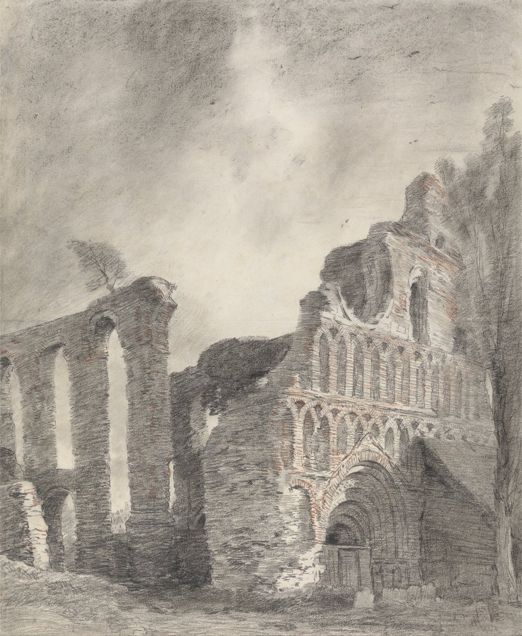 Ruin of St. Botolphs Priory, Colchester av John Constable