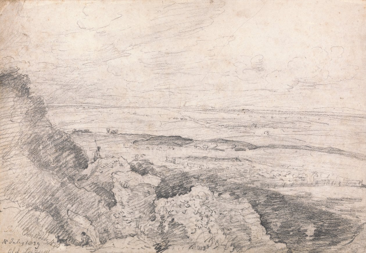 Salisbury -sletten fra Old Sarum av John Constable