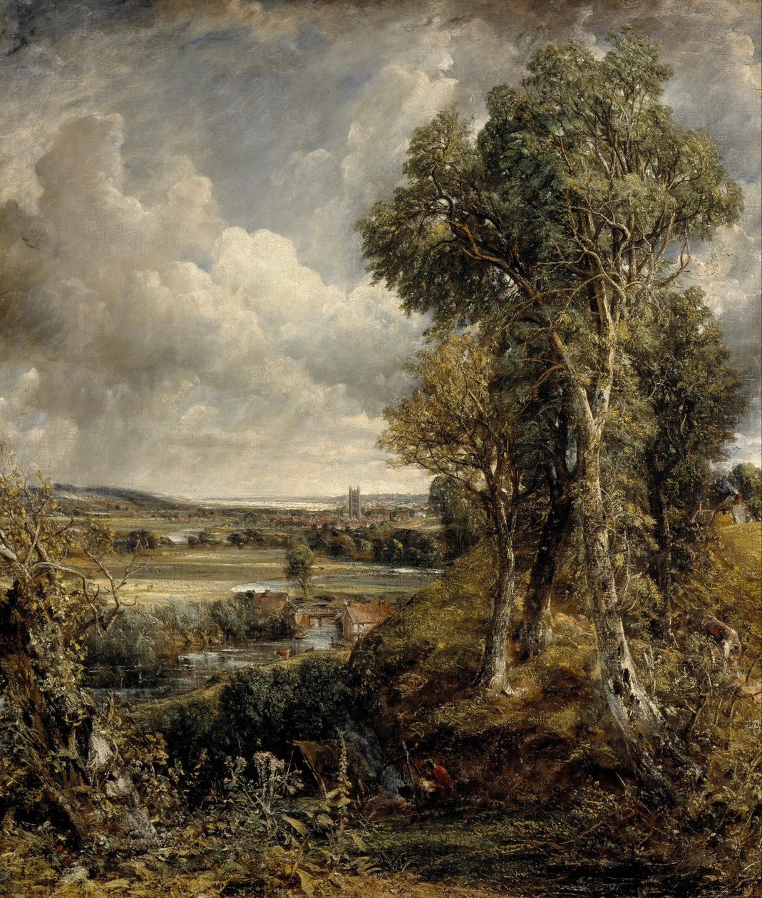 The Vale of Dedham av John Constable