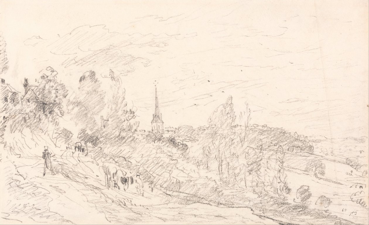 Utsikt nær Arundel av John Constable