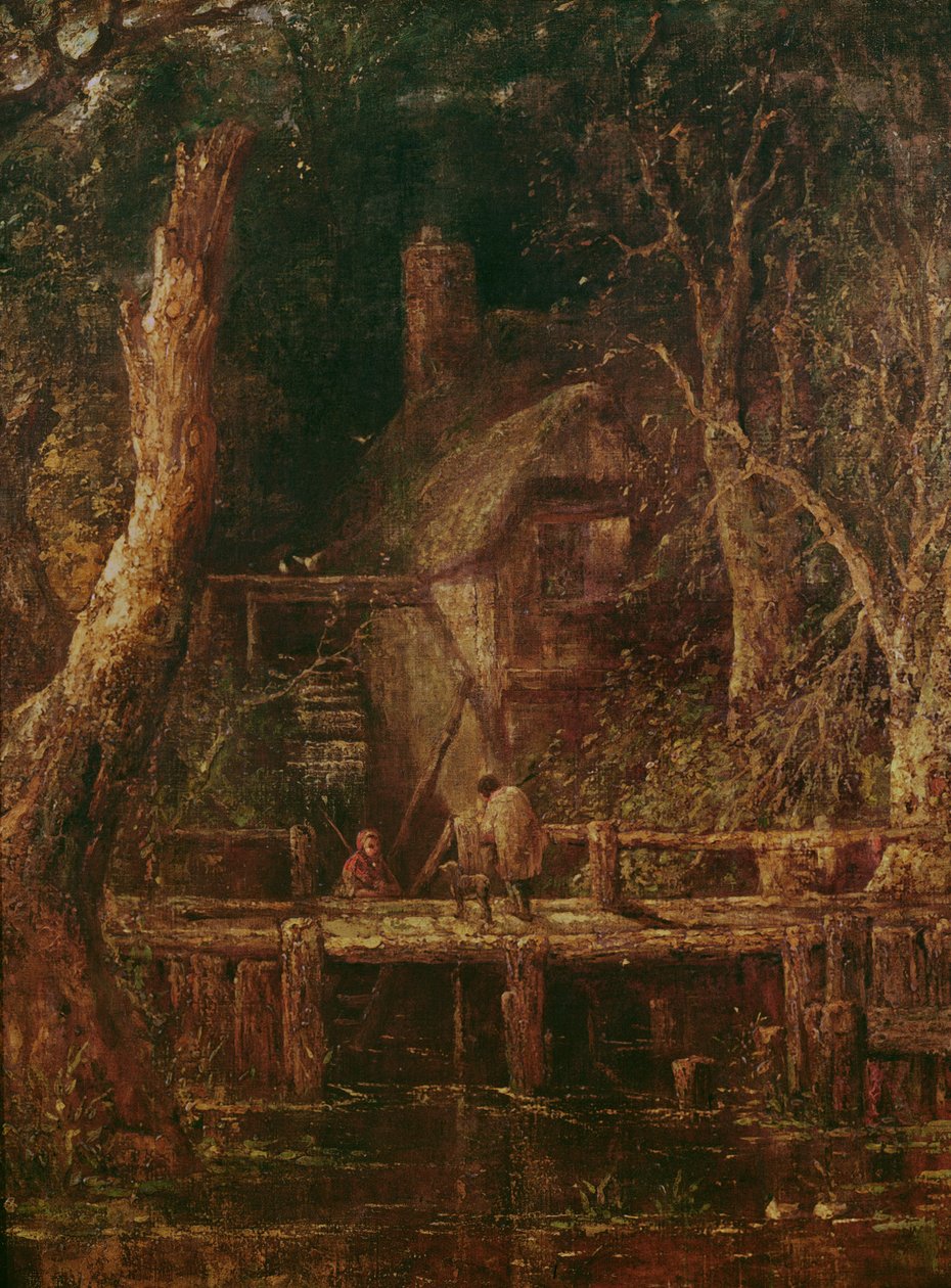 Vannmølle av John Constable