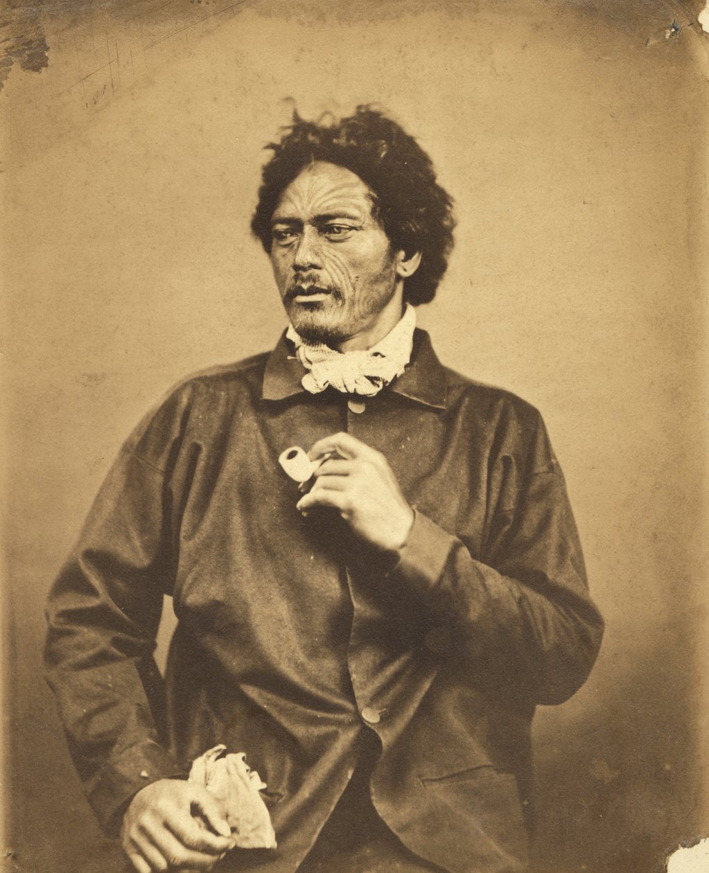 Portrett, ca. 1860 (albumintrykk) av John Nicol Crombie