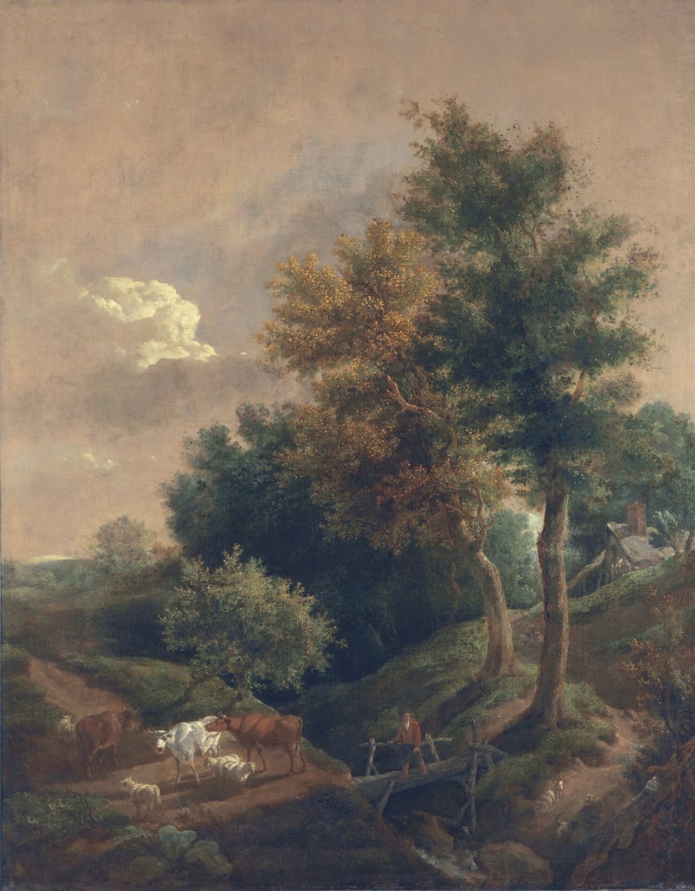Kanten av en allmenning, ca. 1815 av John Crome