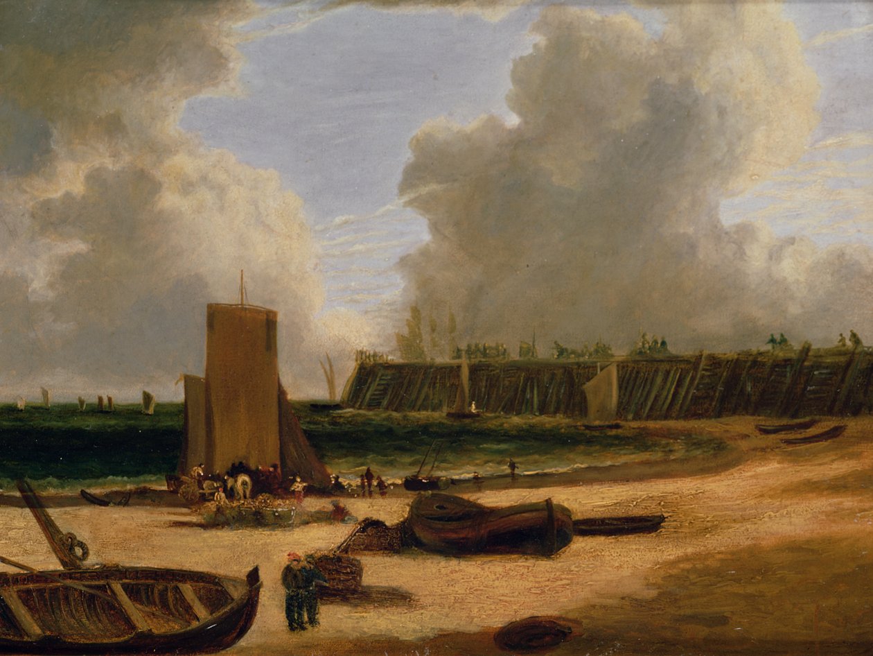 Yarmouth Old Pier av John Crome