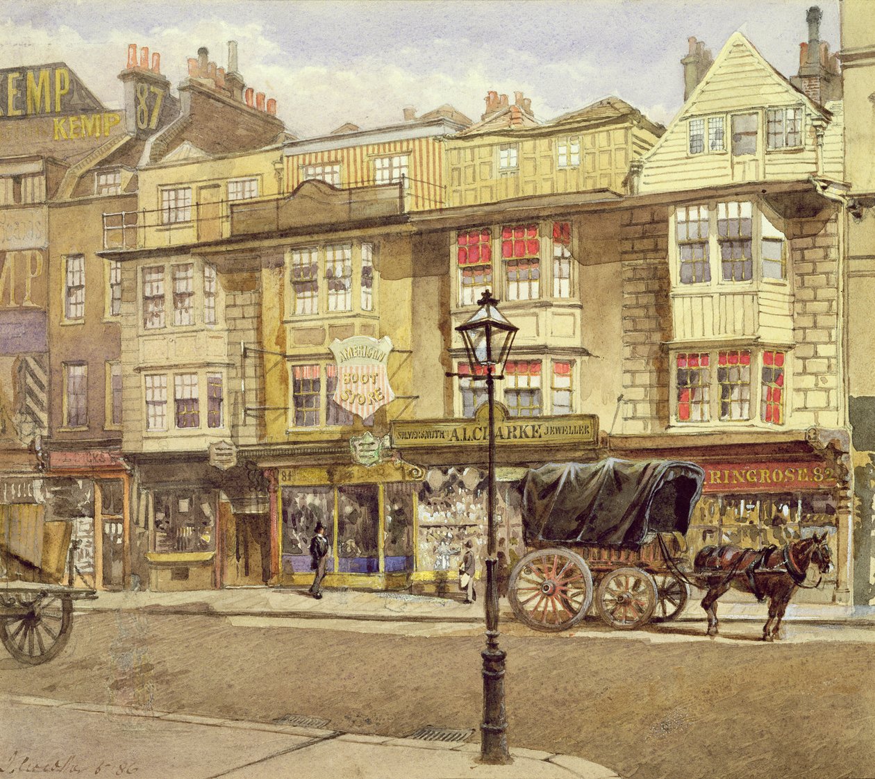Bishopsgate Street Uten av John Crowther