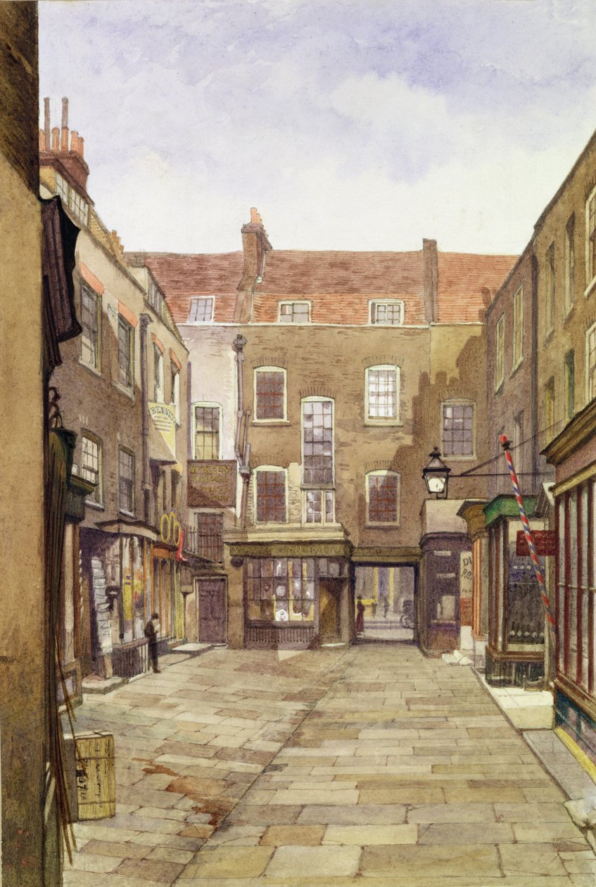 Lærselgeres bygninger, London Wall av John Crowther