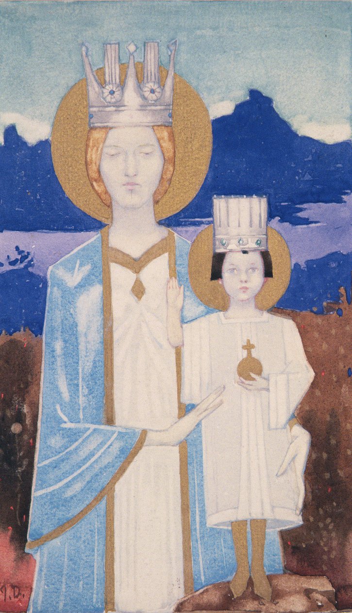 Madonna og barn av John Duncan
