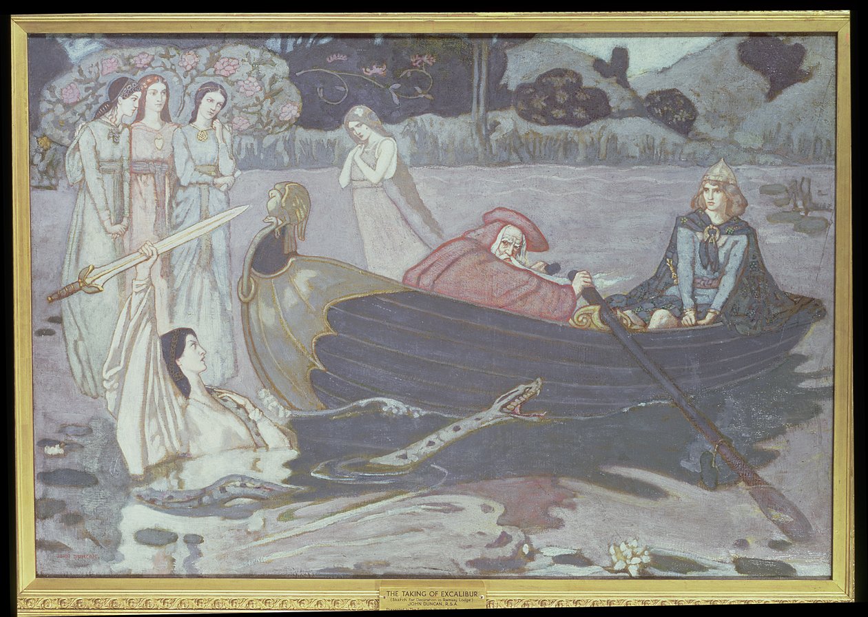 Inntagelsen av Excalibur av John Duncan