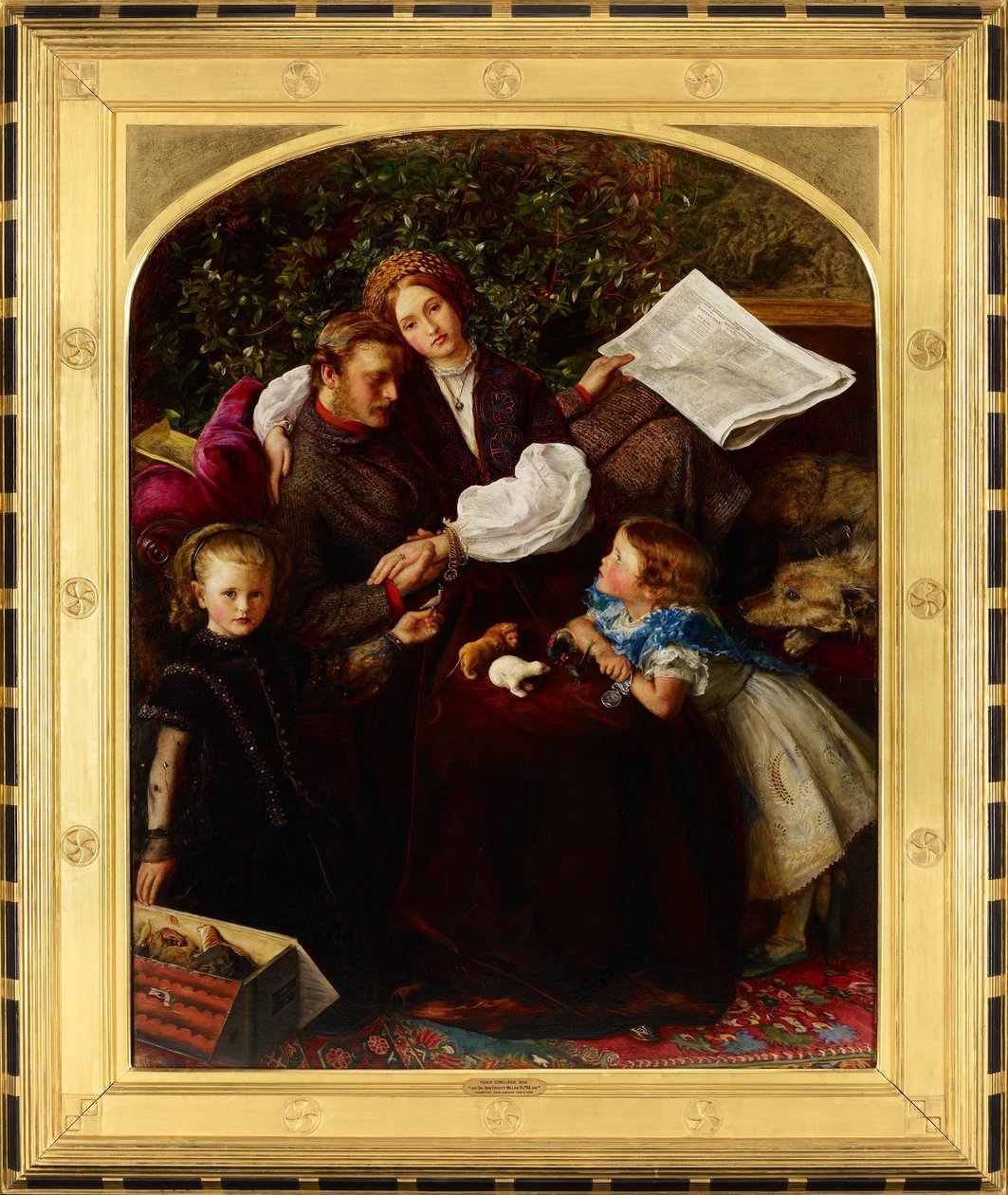 Fred avsluttet av John Everett Millais