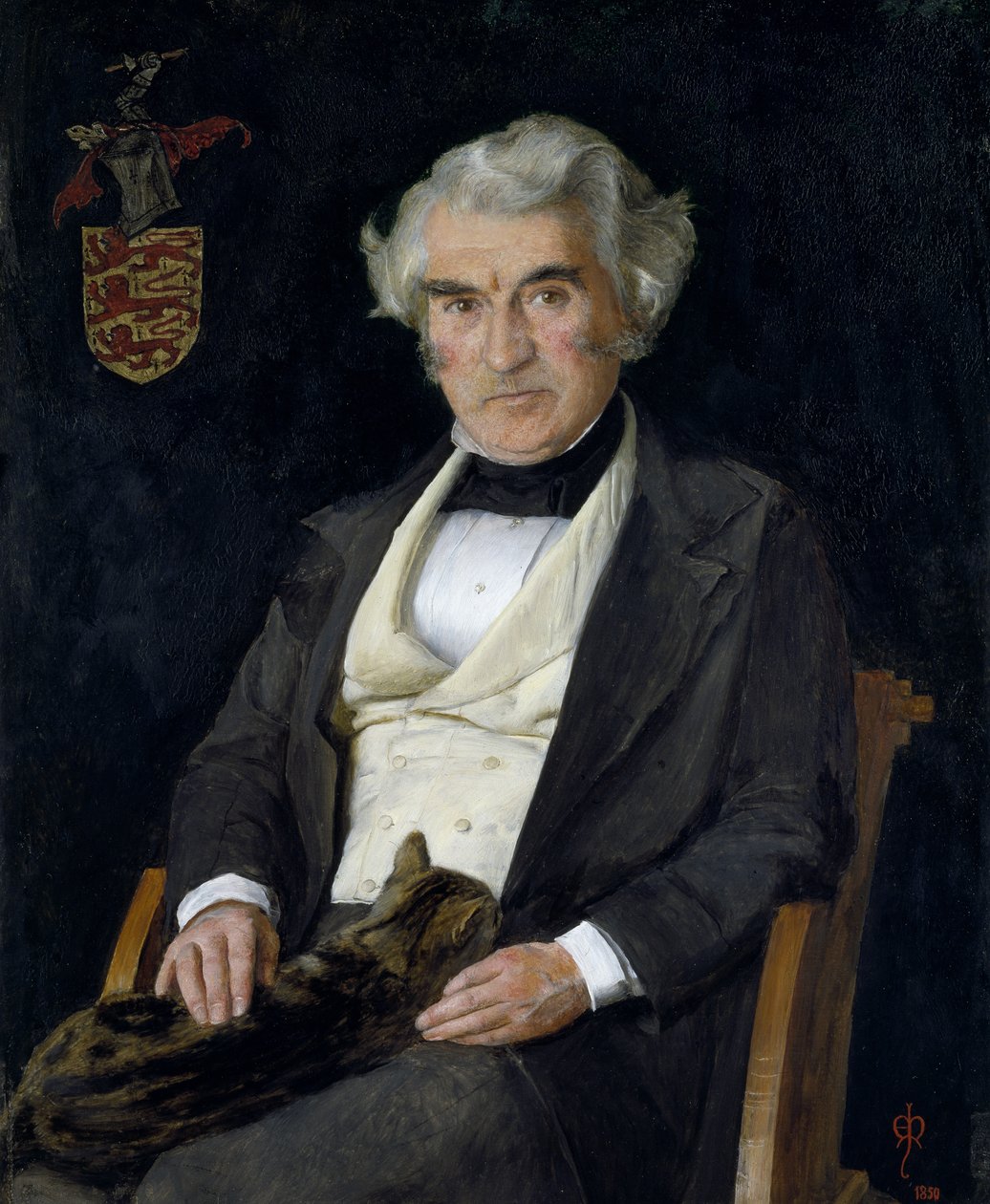 Portrett av Thomas Combe, 1850 av John Everett Millais