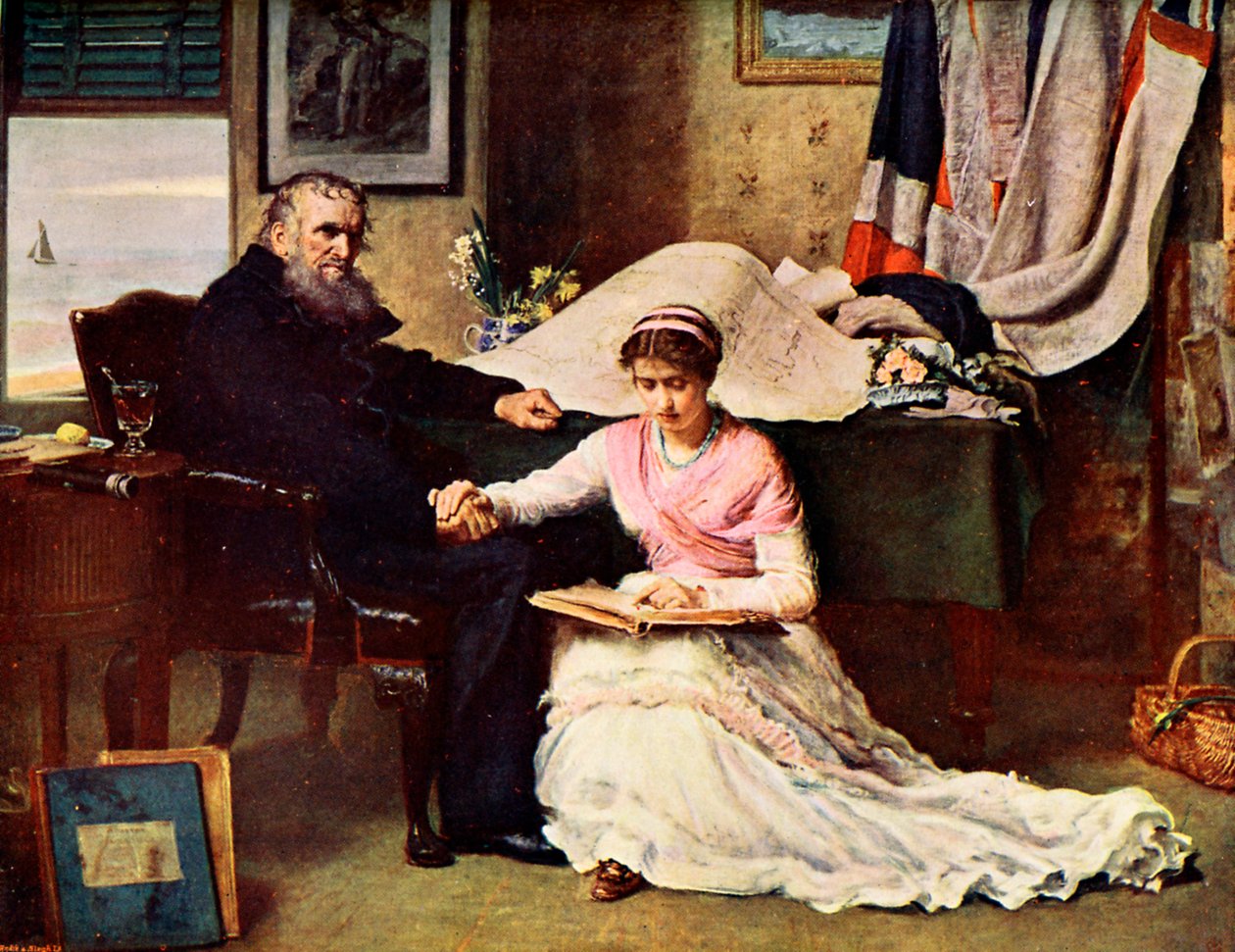 Nordvestpassasjen av John Everett after Millais