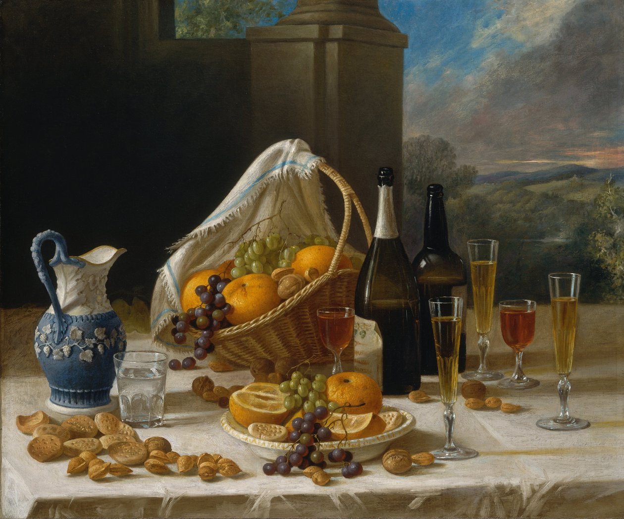 Lunsjstilleben av John F. Francis