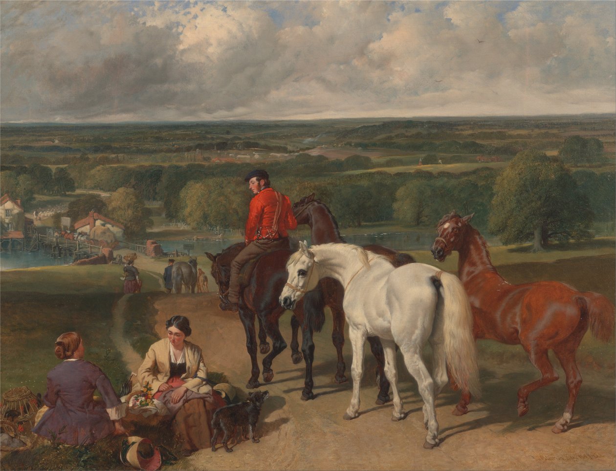 Trener de kongelige hestene av John F. Herring