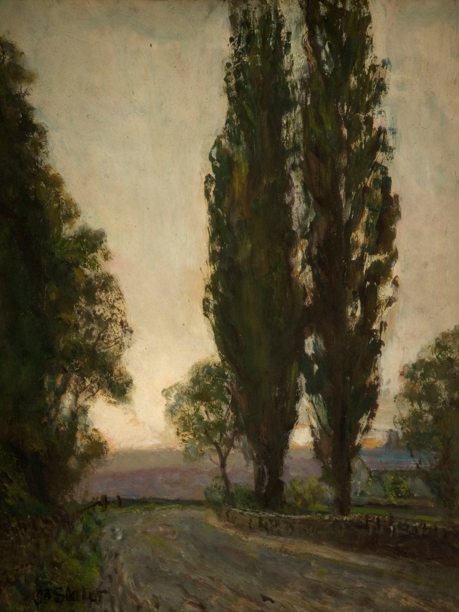 Lombardia-poppeler av John Falconar Slater