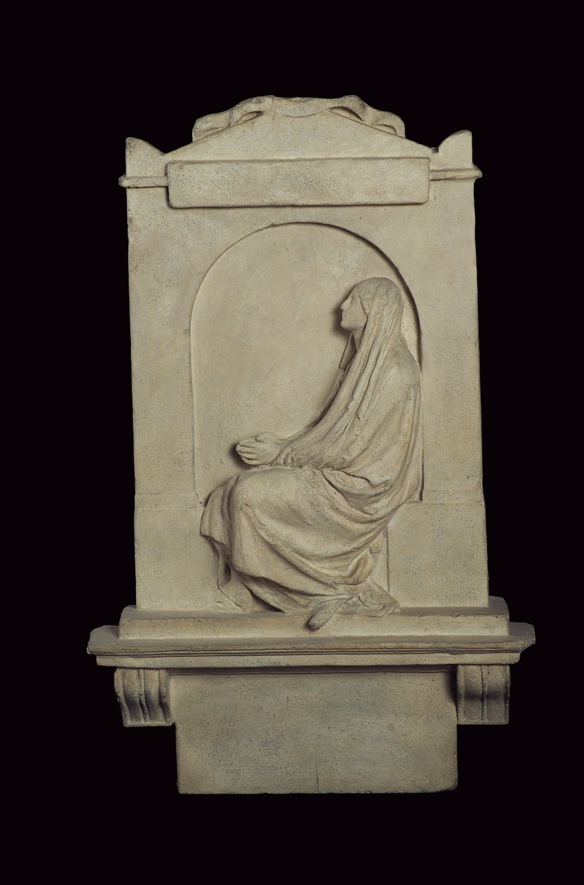 Monument til Baring-familien, 1806-13 (gips) av John Flaxman
