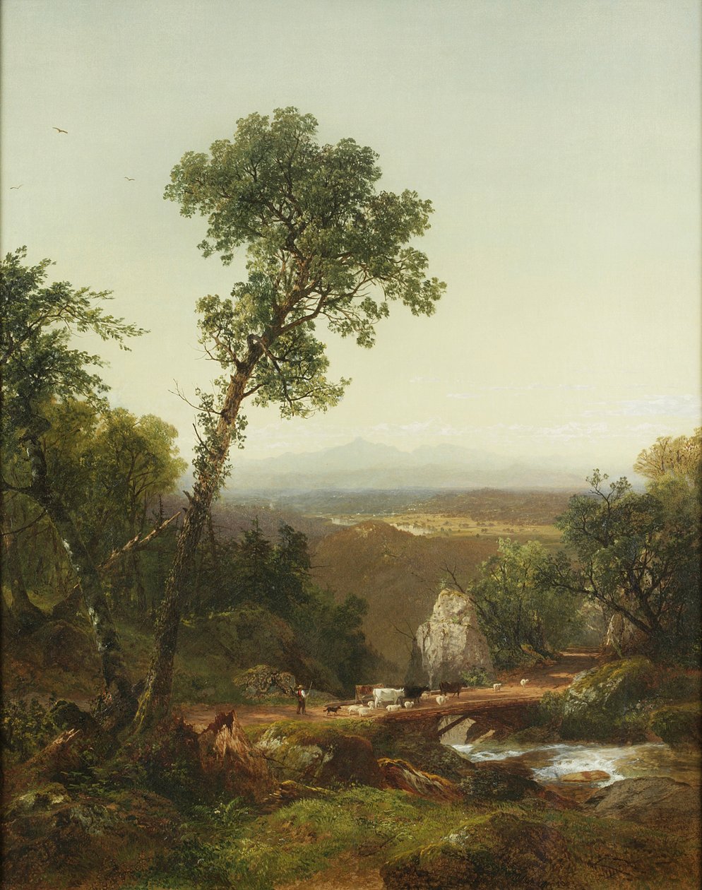 White Mountain Scenery, 1859 av John Frederick Kensett