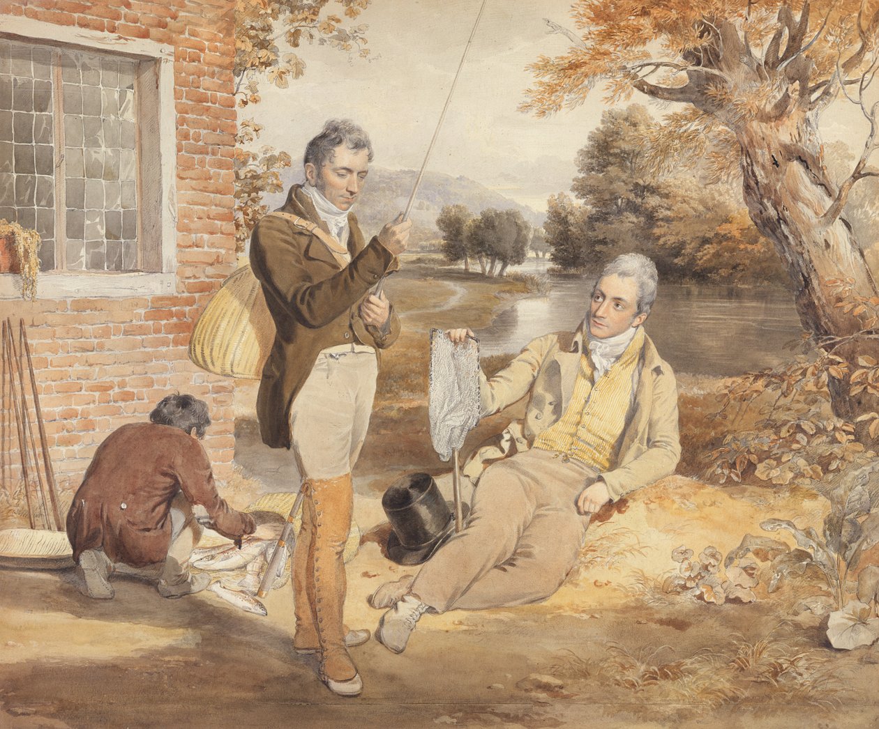 Fiske av John Frederick Lewis