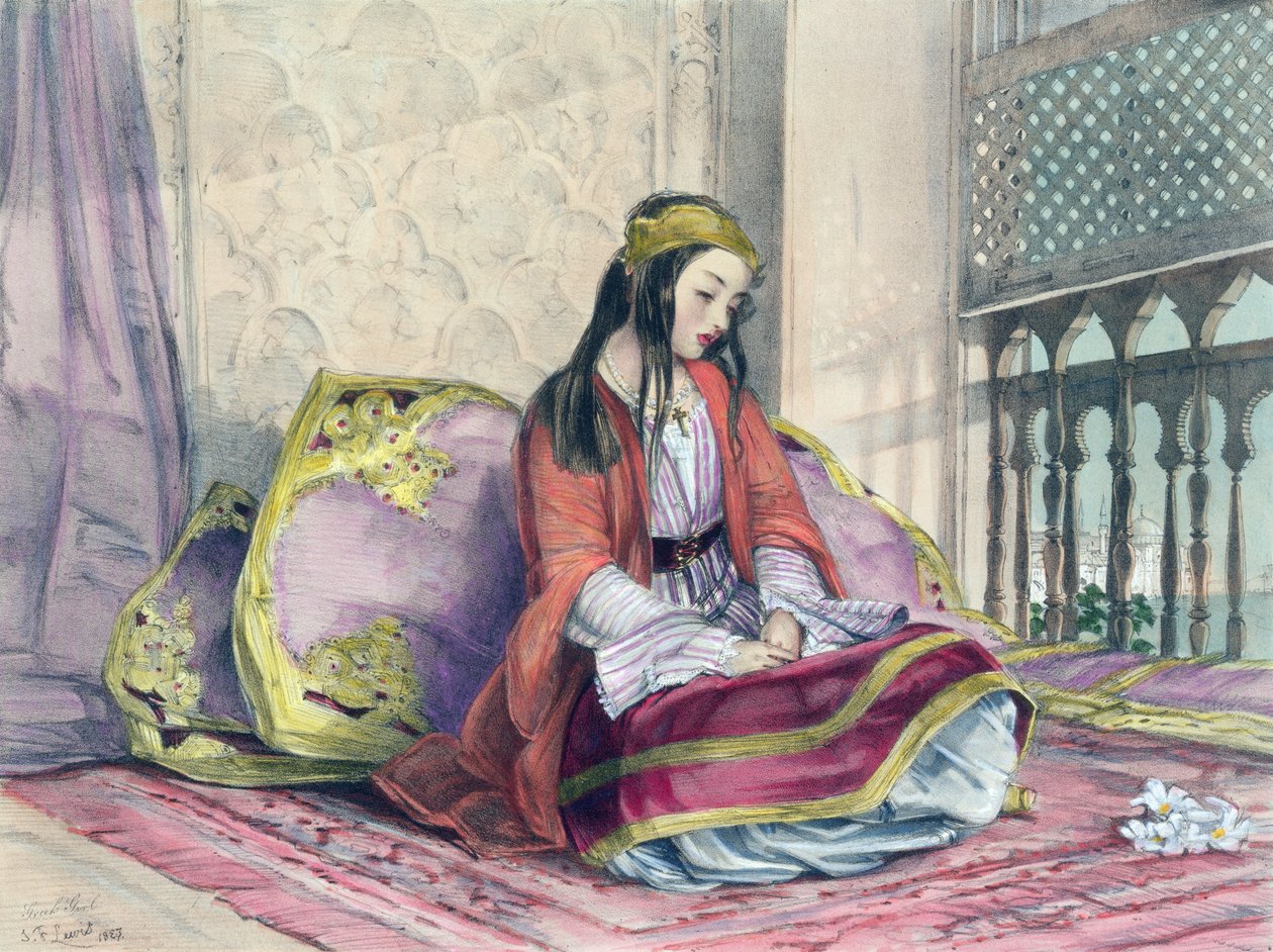 Greek Girl, plate 16 fra 