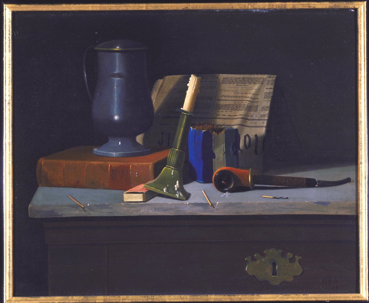 Hele hyllen, ca. 1891 av John Frederick Peto