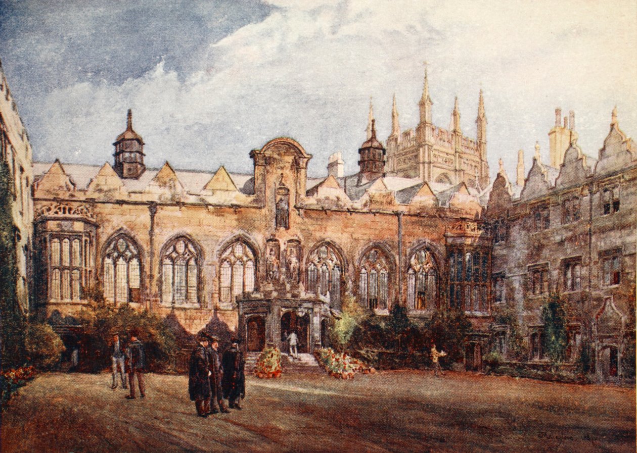 Oriel College, 1903 av John Fulleylove