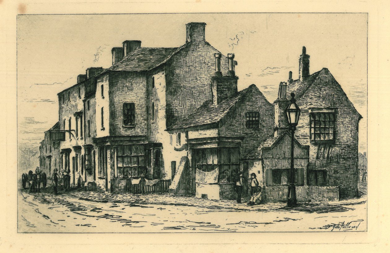 Old Buildings Walsall (kalt Town