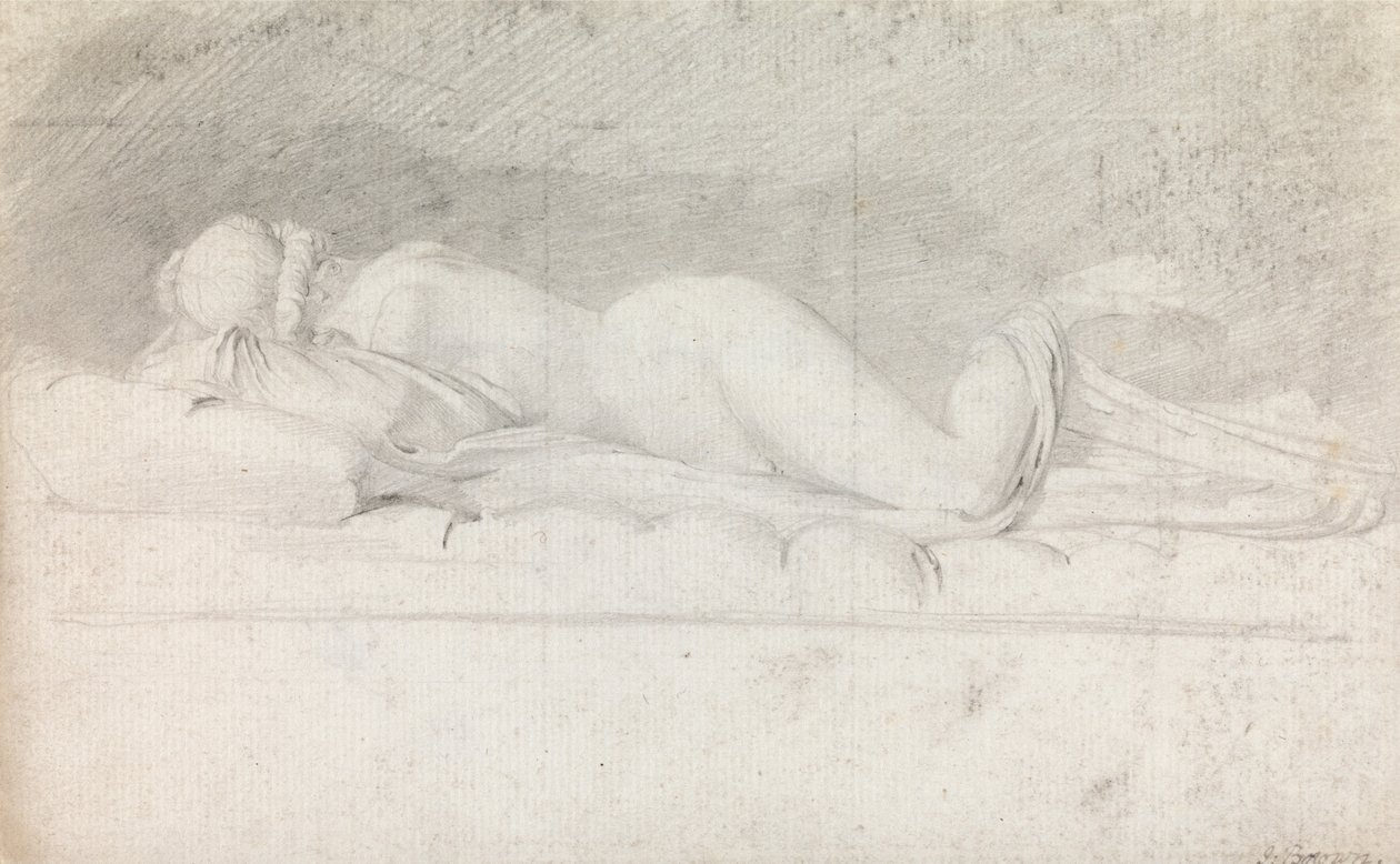 Studie av Hermafroditten av John George Brown
