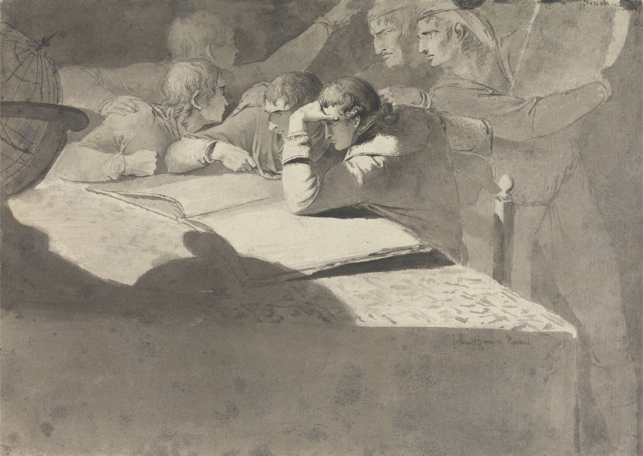 Geografene av John George Brown