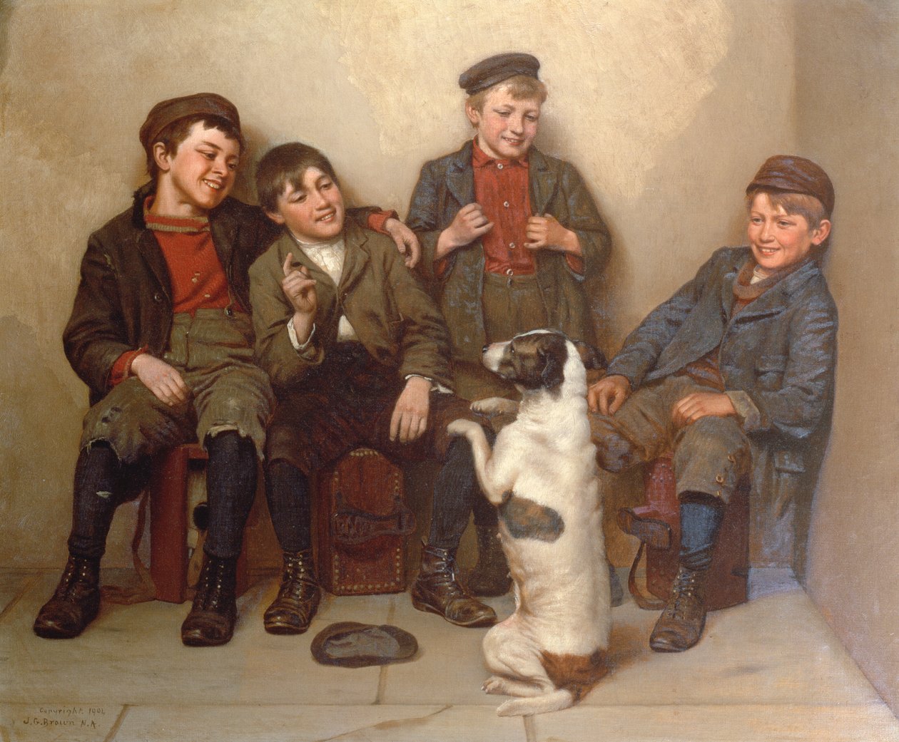 Ønsker å være en av dem av John George Brown