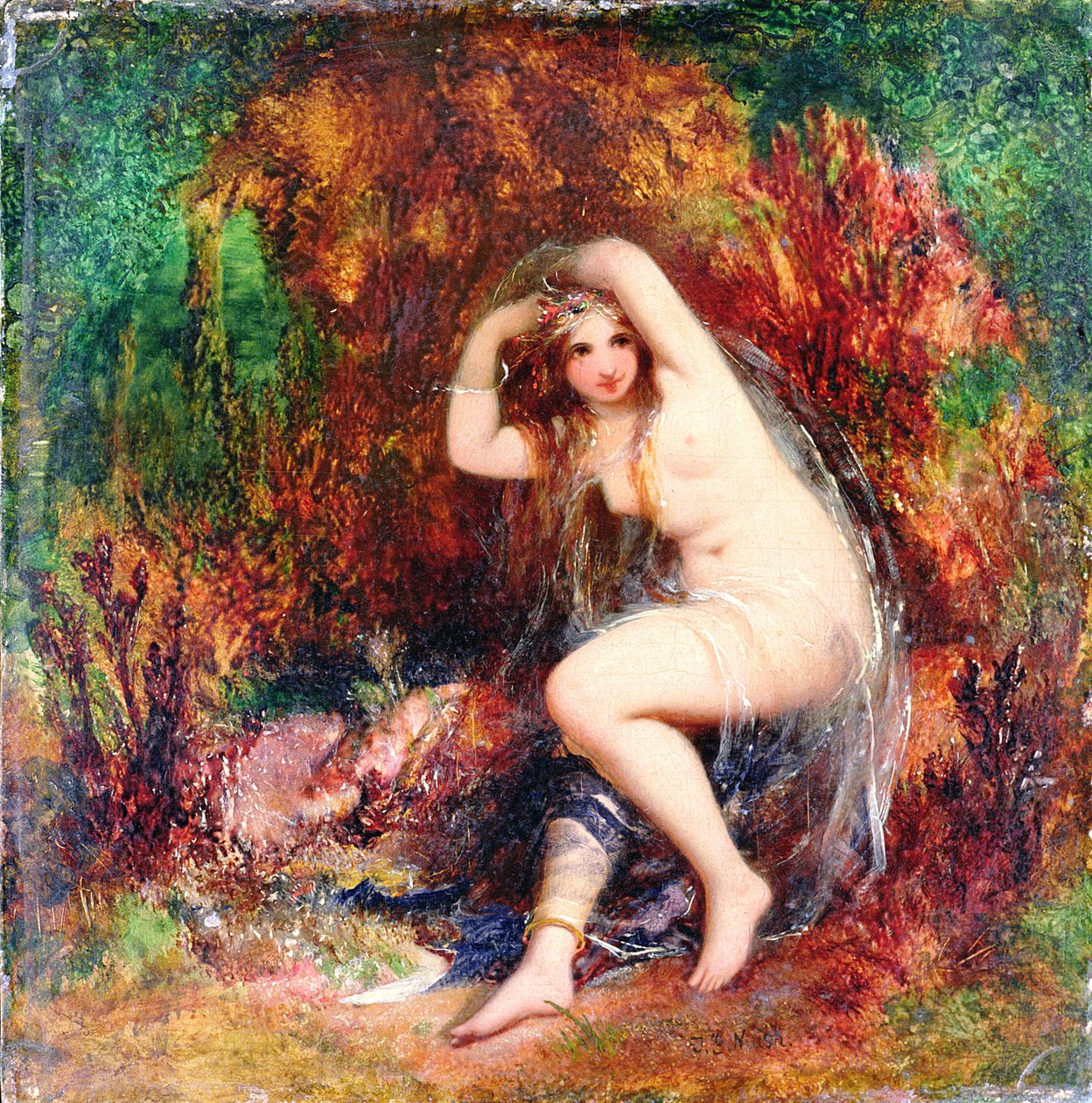 Sjønymfeavduking av John George Naish