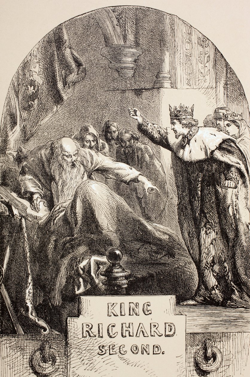 Richard II, 1890 av John Gilbert