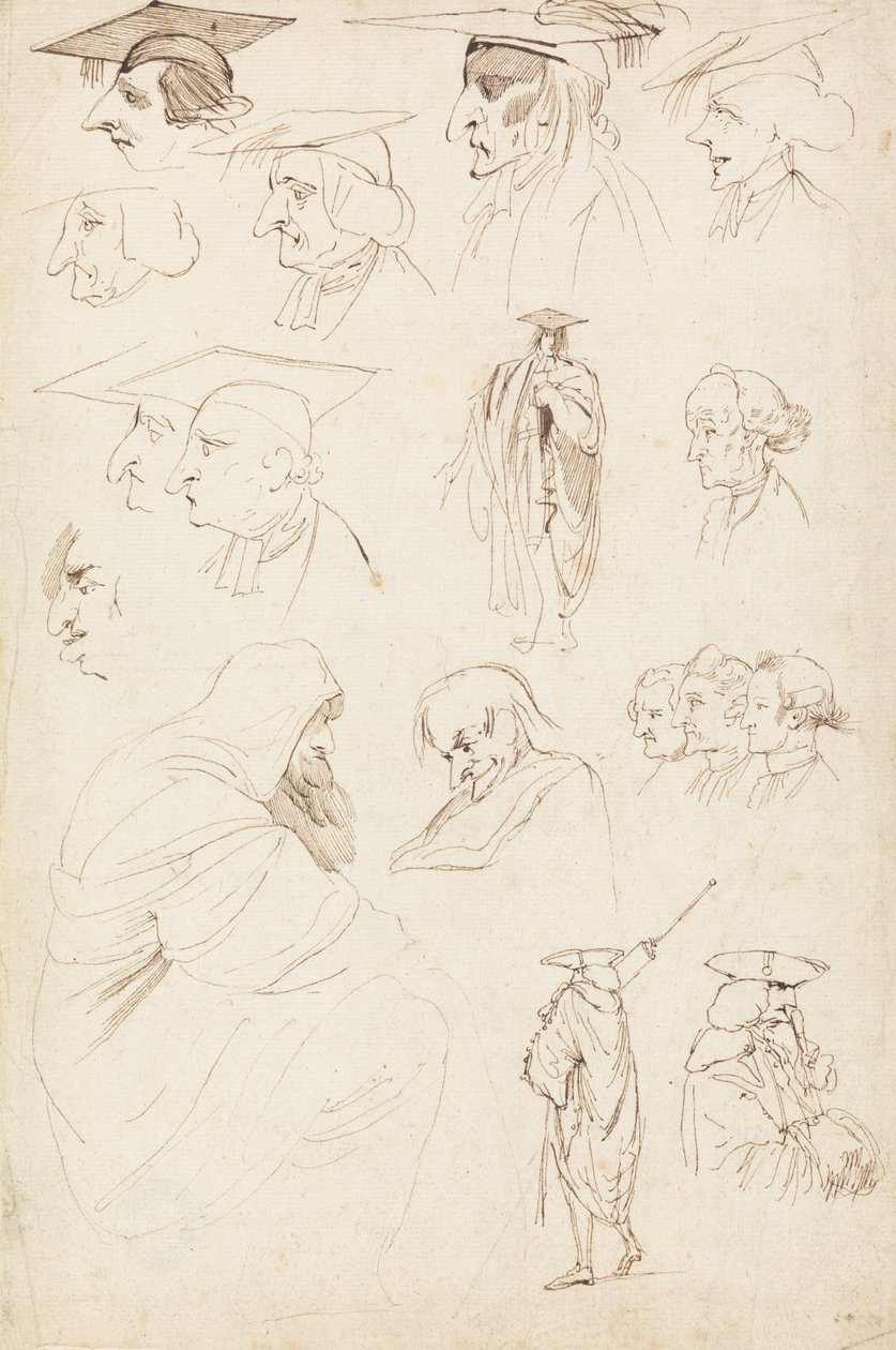 Studier av akademikere av John Hamilton Mortimer