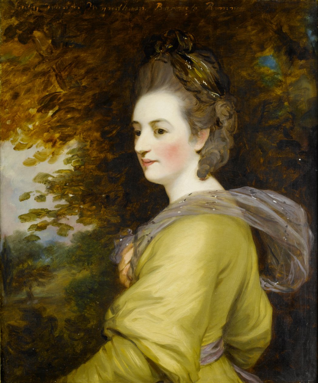 Lady Romney, Frances Wyndham av John Hoppner