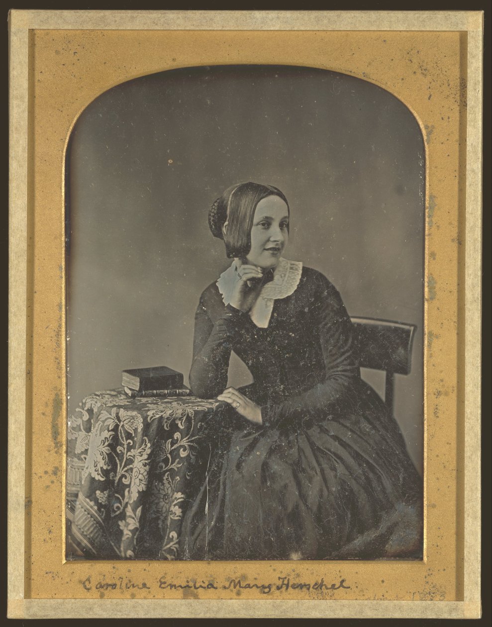 Portrett av Caroline Emilia Mary Herschel av John Jabez Edwin Paisley Mayall