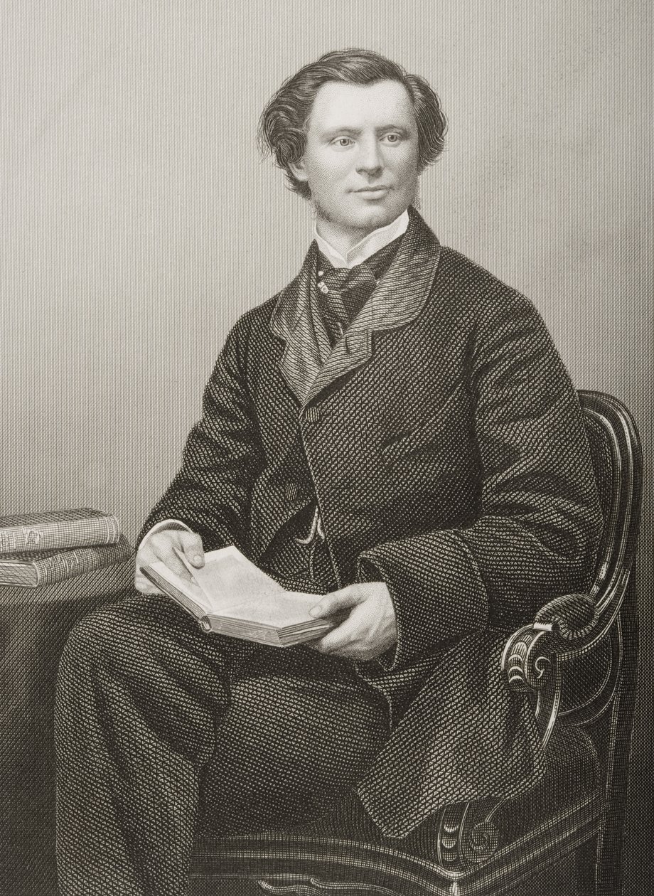 William Coutts Keppel (1832-94) Viscount Bury, gravert av D.J. Pund fra et fotografi, fra 