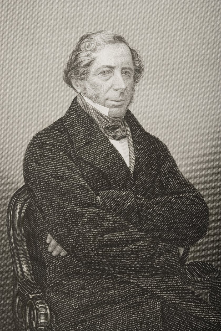 William Henry Wilson (1797-1871) 11. Lord Berners, gravert av D.J. Pund fra et fotografi, fra 