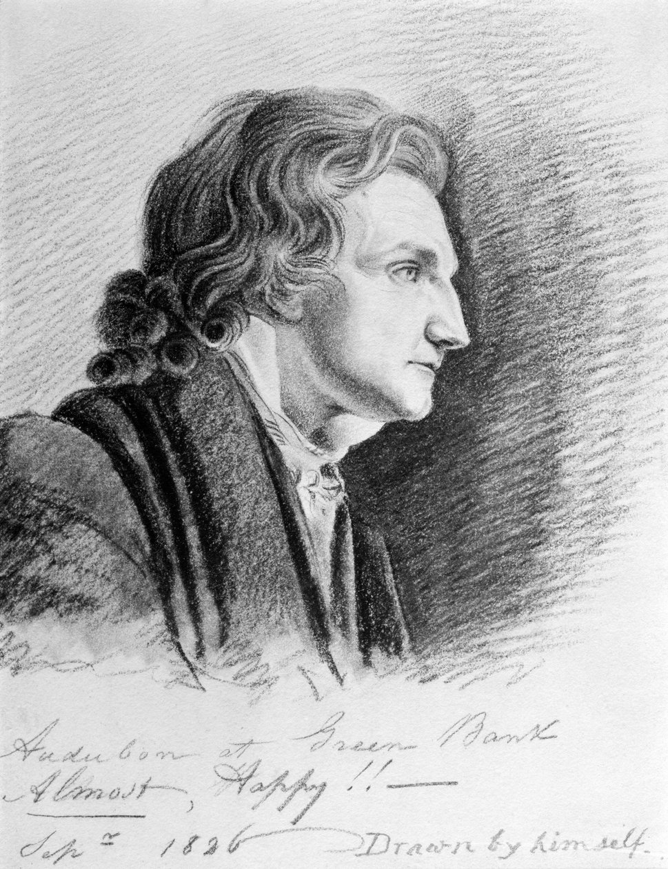 Selvportrett, 1826 av John James Audubon