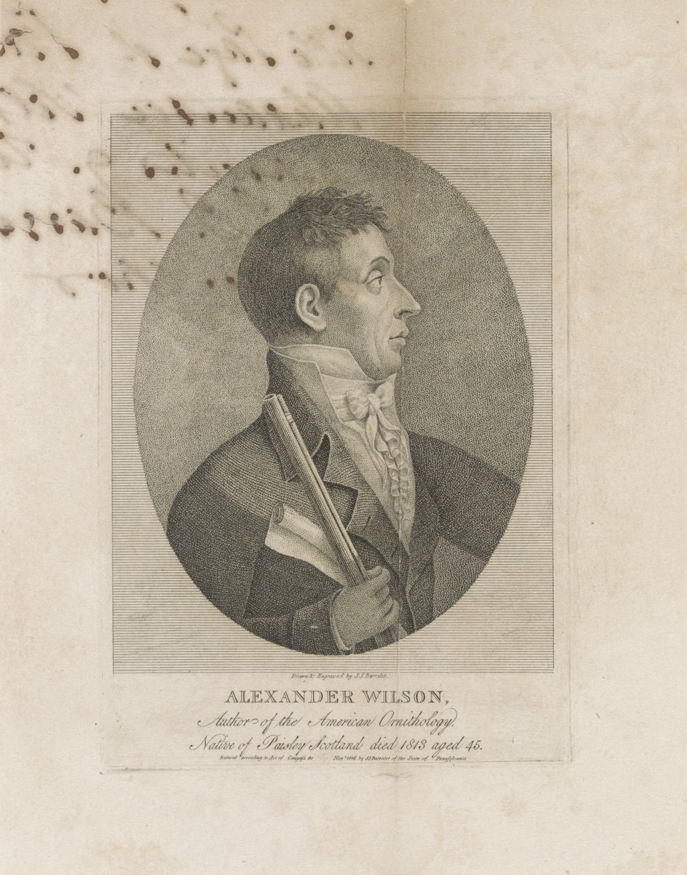 Alexander Wilson, 1814 av John James Barralet