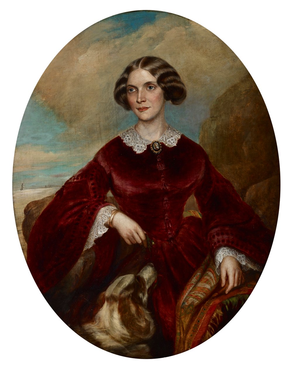 Portrett av Anna Hardaway Bunker av John L. Harding