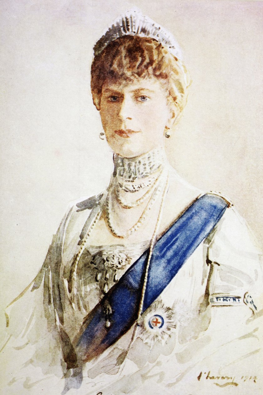 Mary av Teck av John Lavery